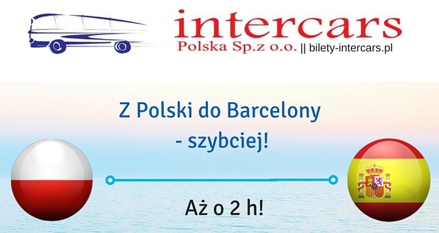 Autokary z Polski doBarcelony